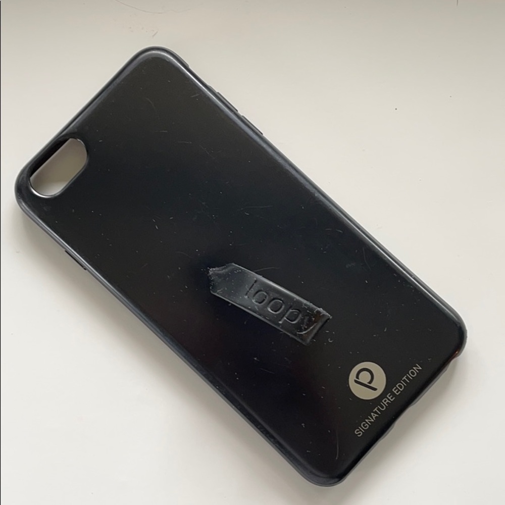 Iphone 6s plus black loopy case